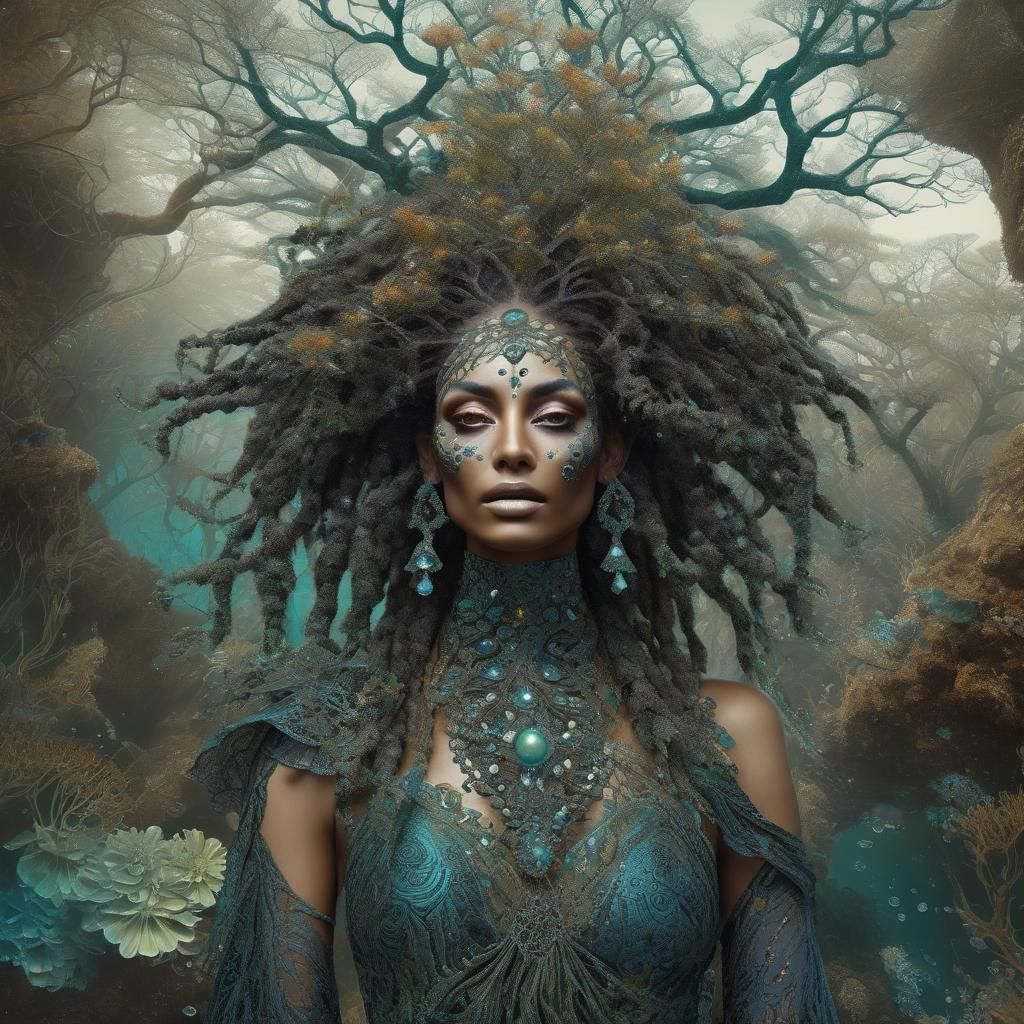 Shamanistic Witch   by @Keeg