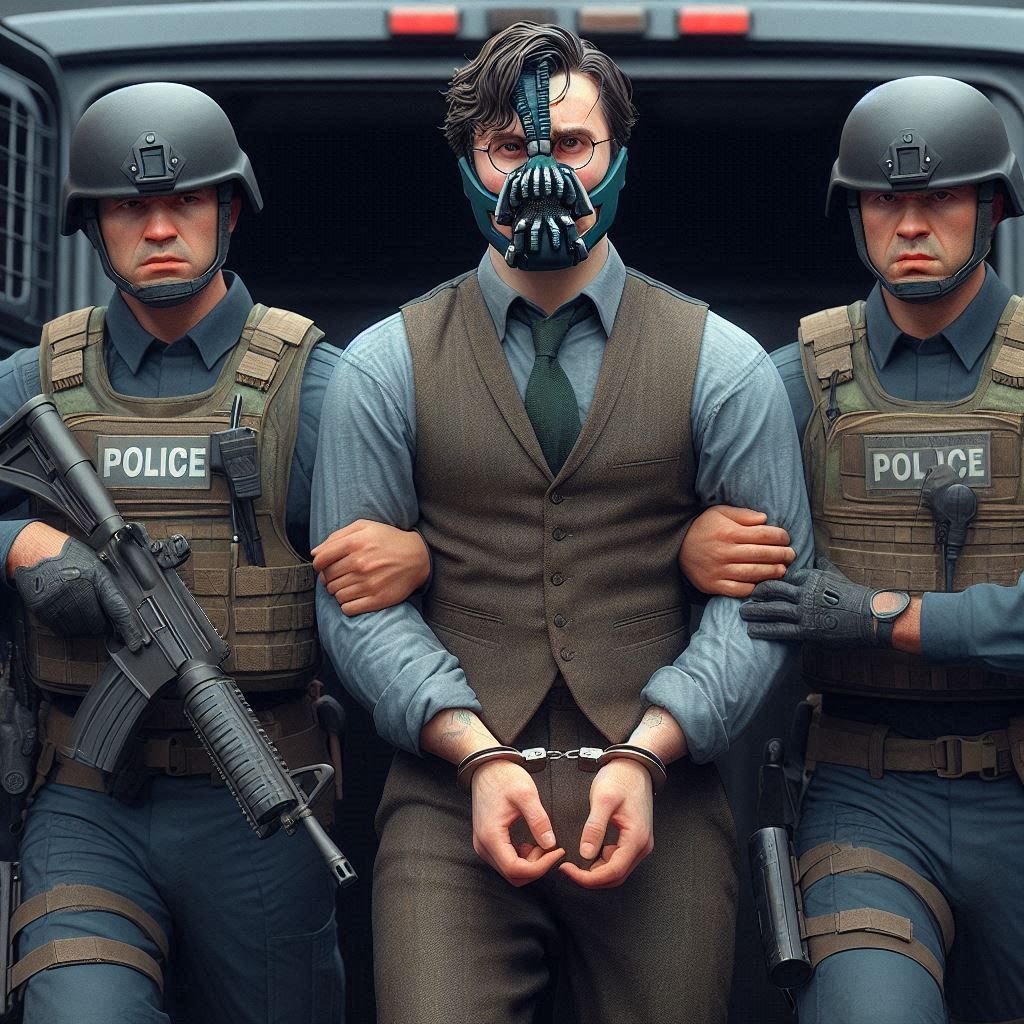 Harry potter arrested