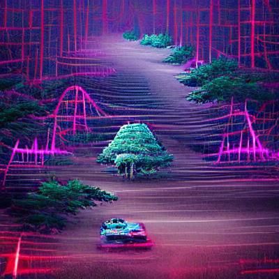 Outrun forest
