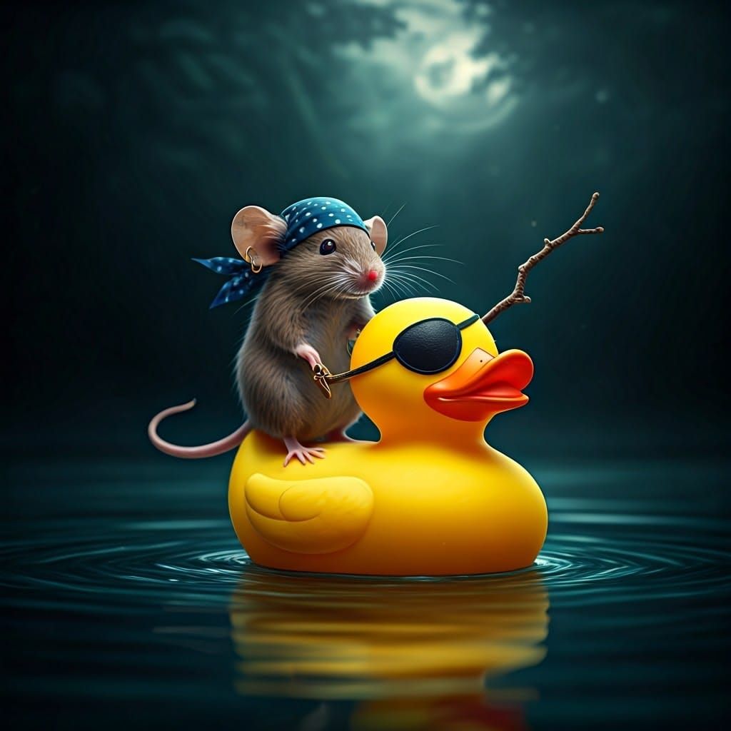 Duck-boat  by @Lilsilverfish