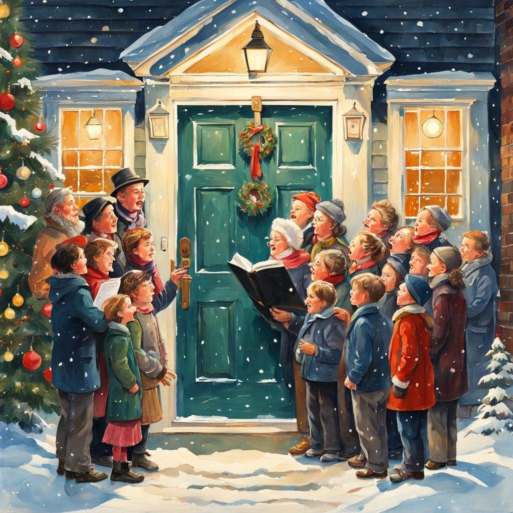 A christmas carol  by @Thibedusud