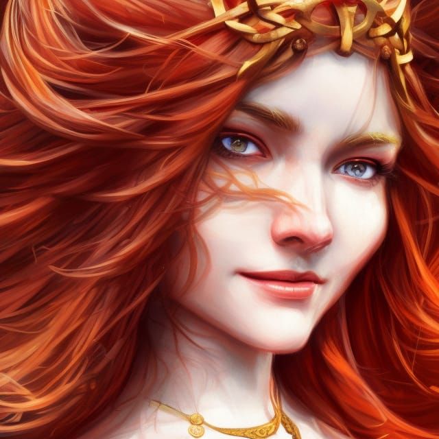 Celtic Priestess - AI Generated Artwork - NightCafe Creator