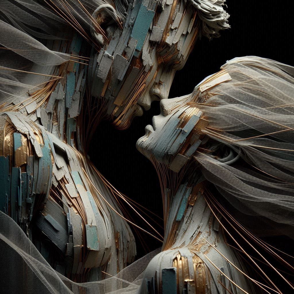 Almost alive sculpture.