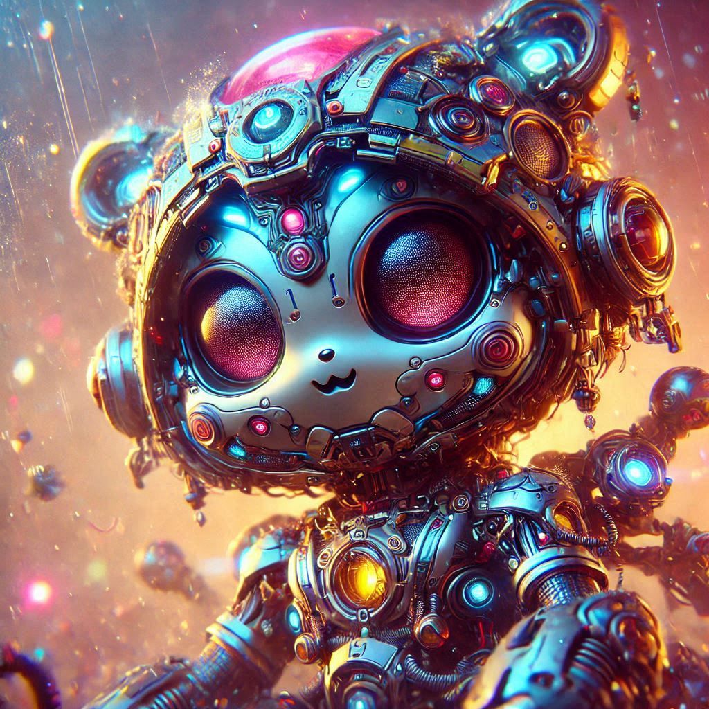 adorable fairy-tale fantasy creature portrait..