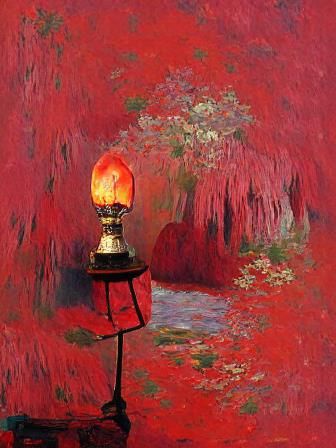 Crimson Lamp