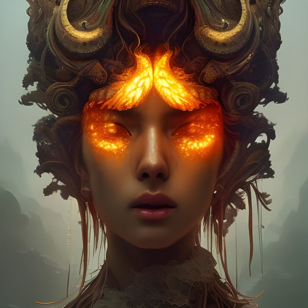 fire elemental  by @RealLirix