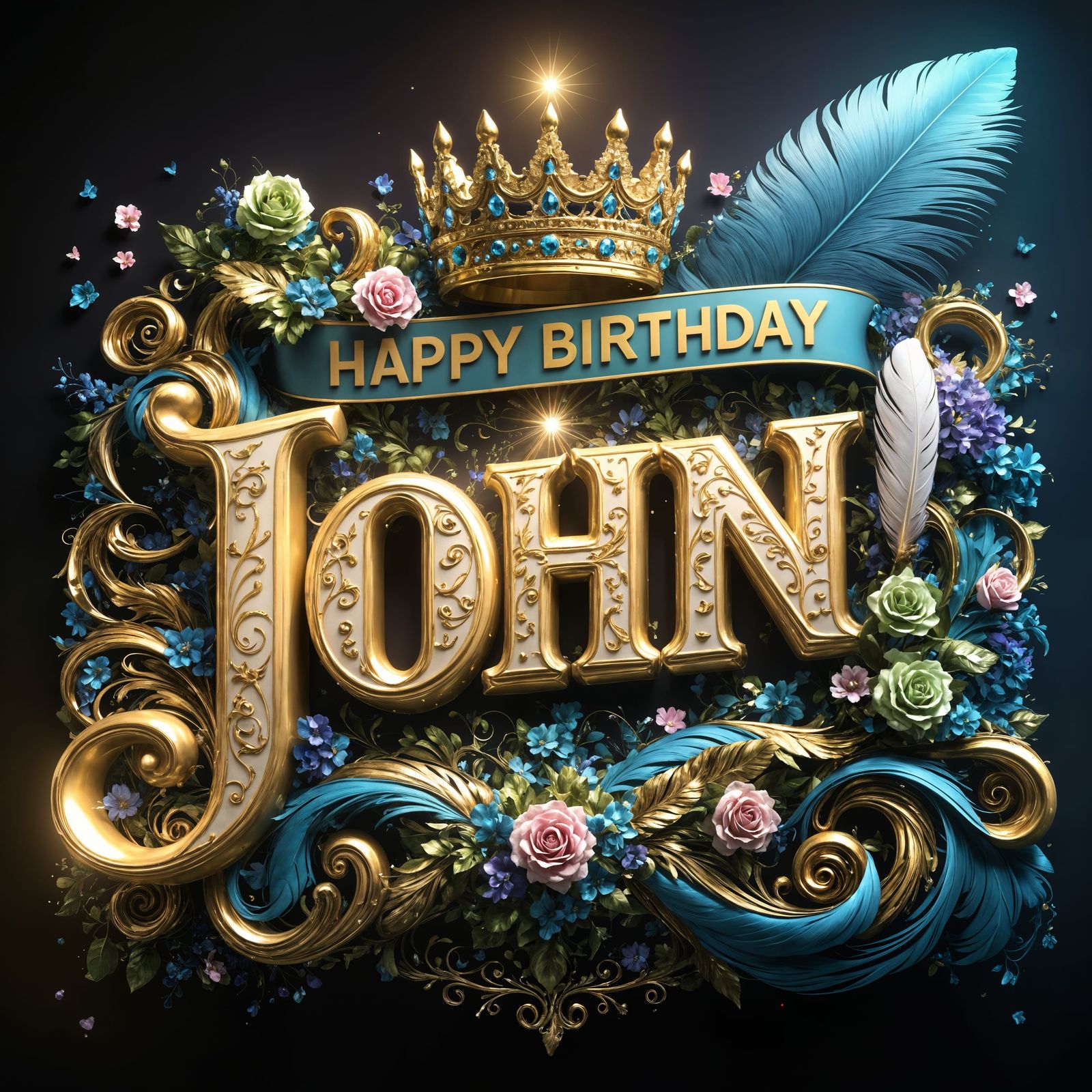 "Happy Birthday John!"