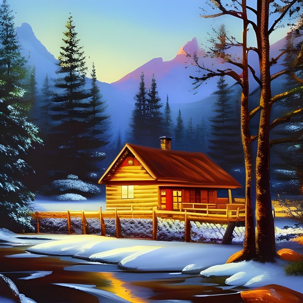 Calm Happy Little Cabin