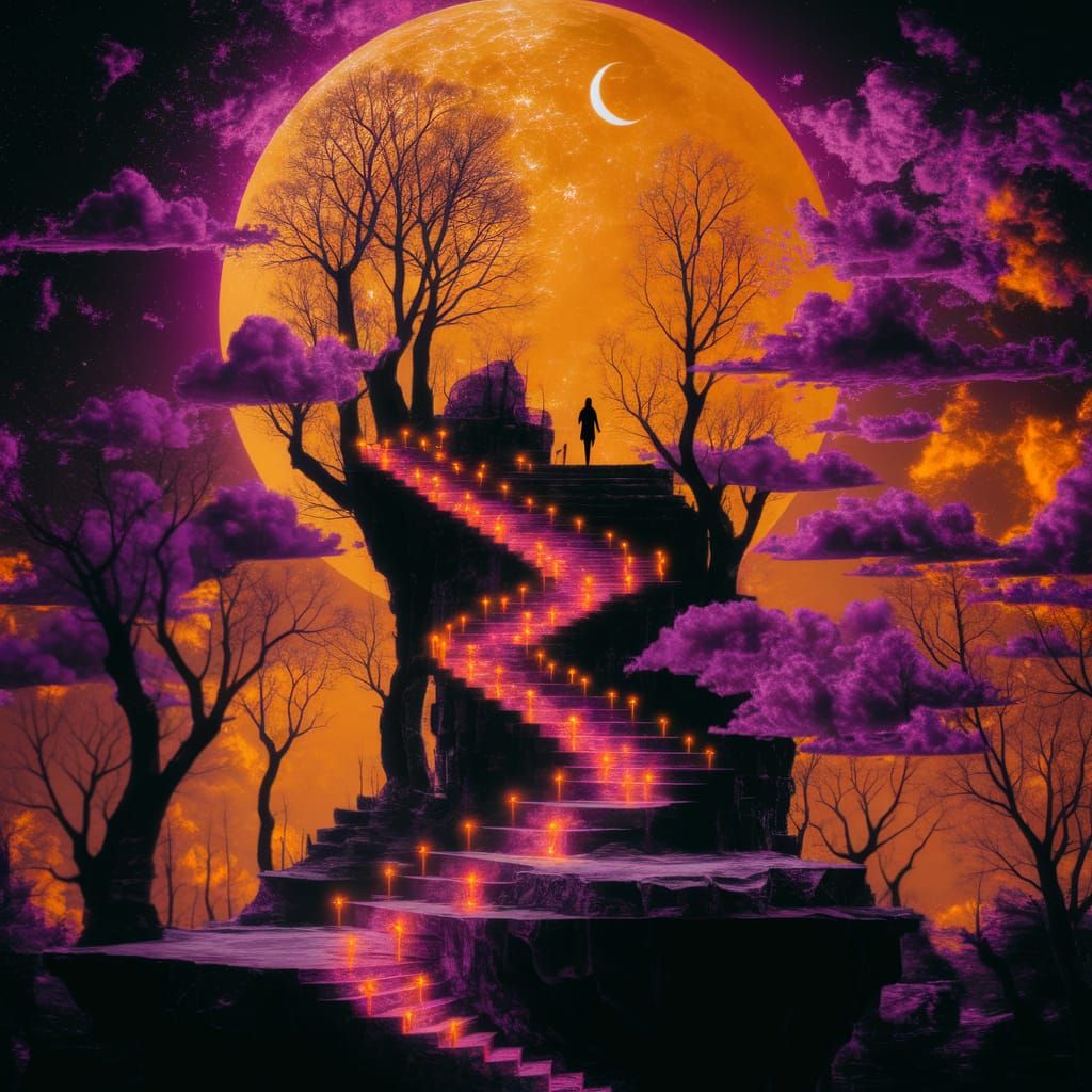 Stairway to heaven   by @Asmodina_Devruhadabra