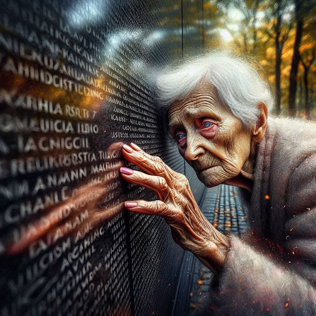 A story written in tears, read by a heart that's been shatte...