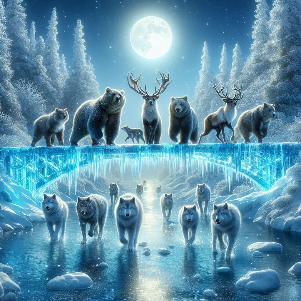 פורף פראי מרהיב