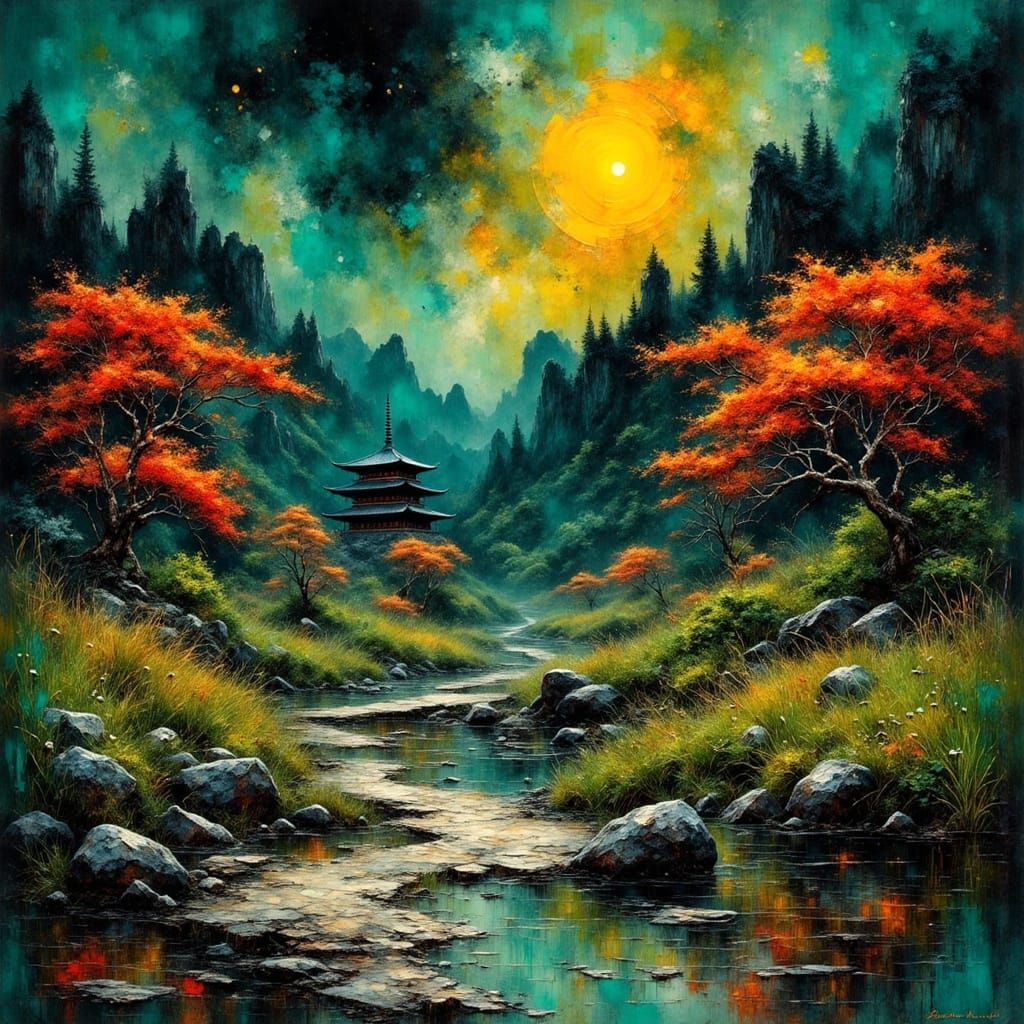 Colours in nature   by @Purple Witch