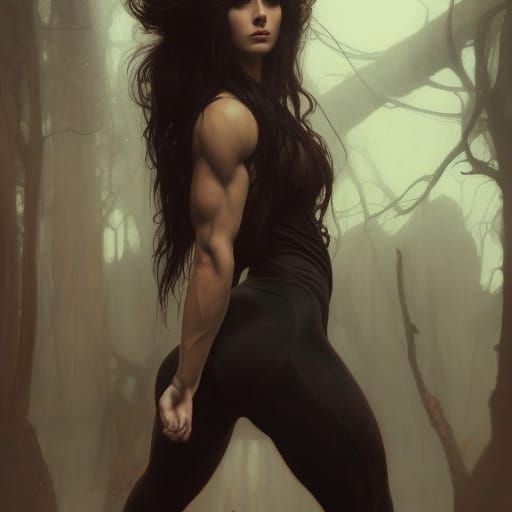 I rule the ruins AI Generated Artwork NightCafe Creator