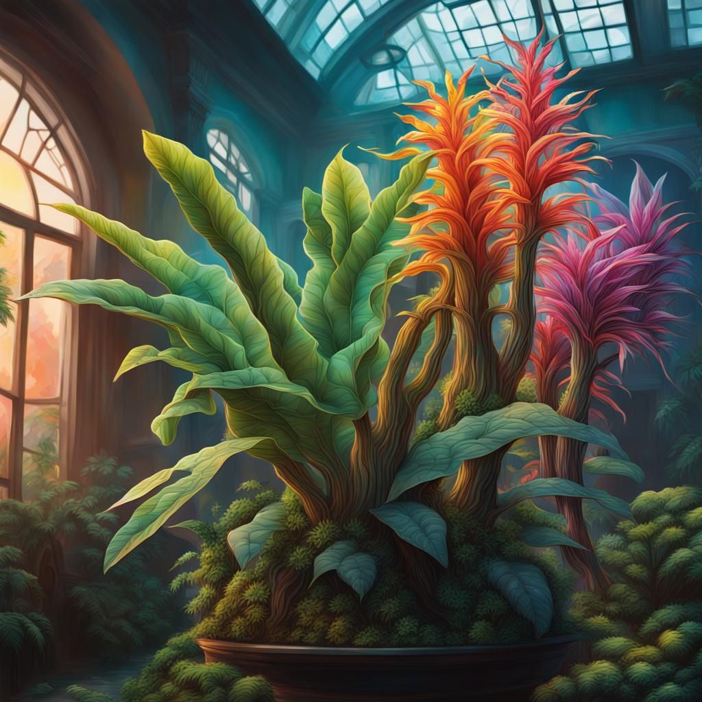 Plantes magiques.