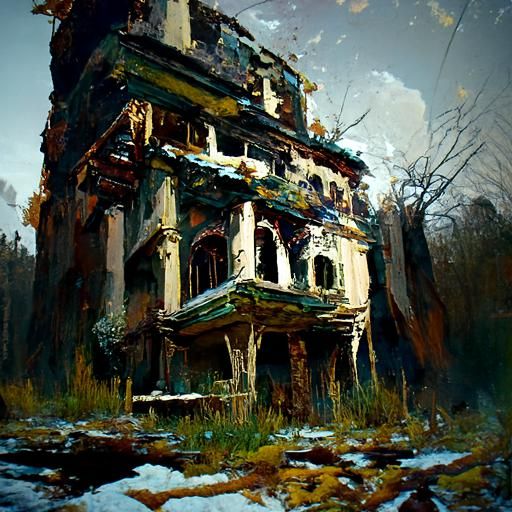 Dilapidated Mansion
