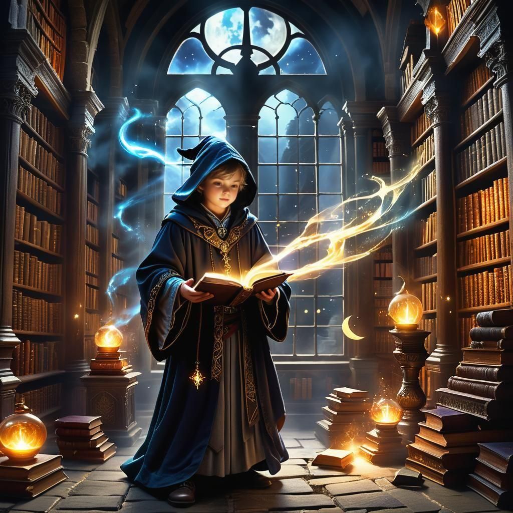 Young wizard  by @Ramoneses