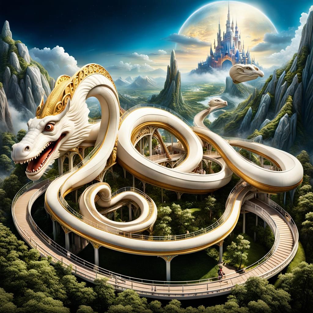 The Neverending Story themed park  by @Ultramine