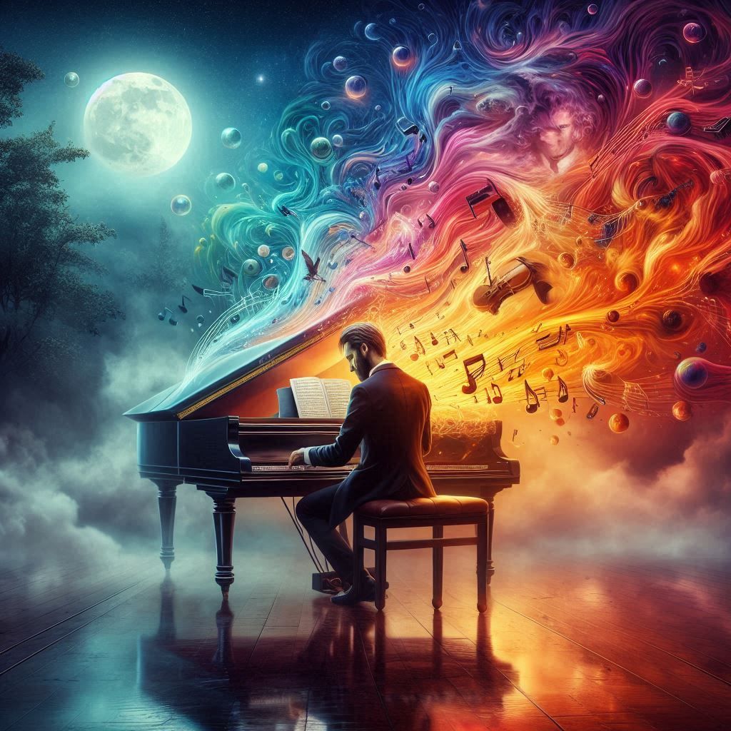 Playing Beethoven's piano concerto