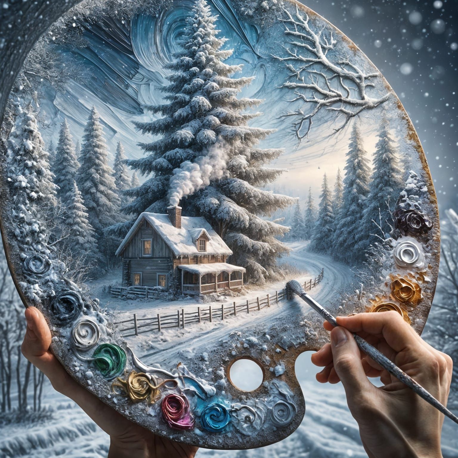 Palette of Winter  by @PROBABLYNOTHING