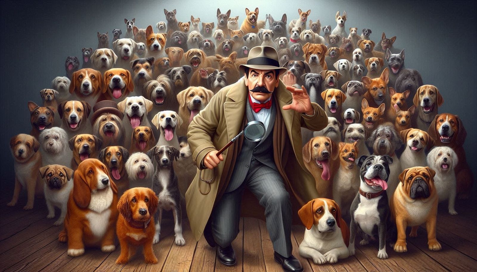 Poirot investigates - "Who let the dogs out?"