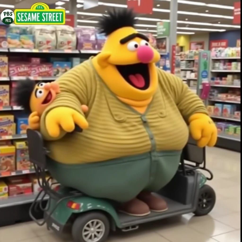 Bert (and Ernie) are shilling for Ozempic® now.