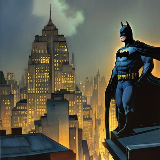 Batman, Richard Corben style undefined