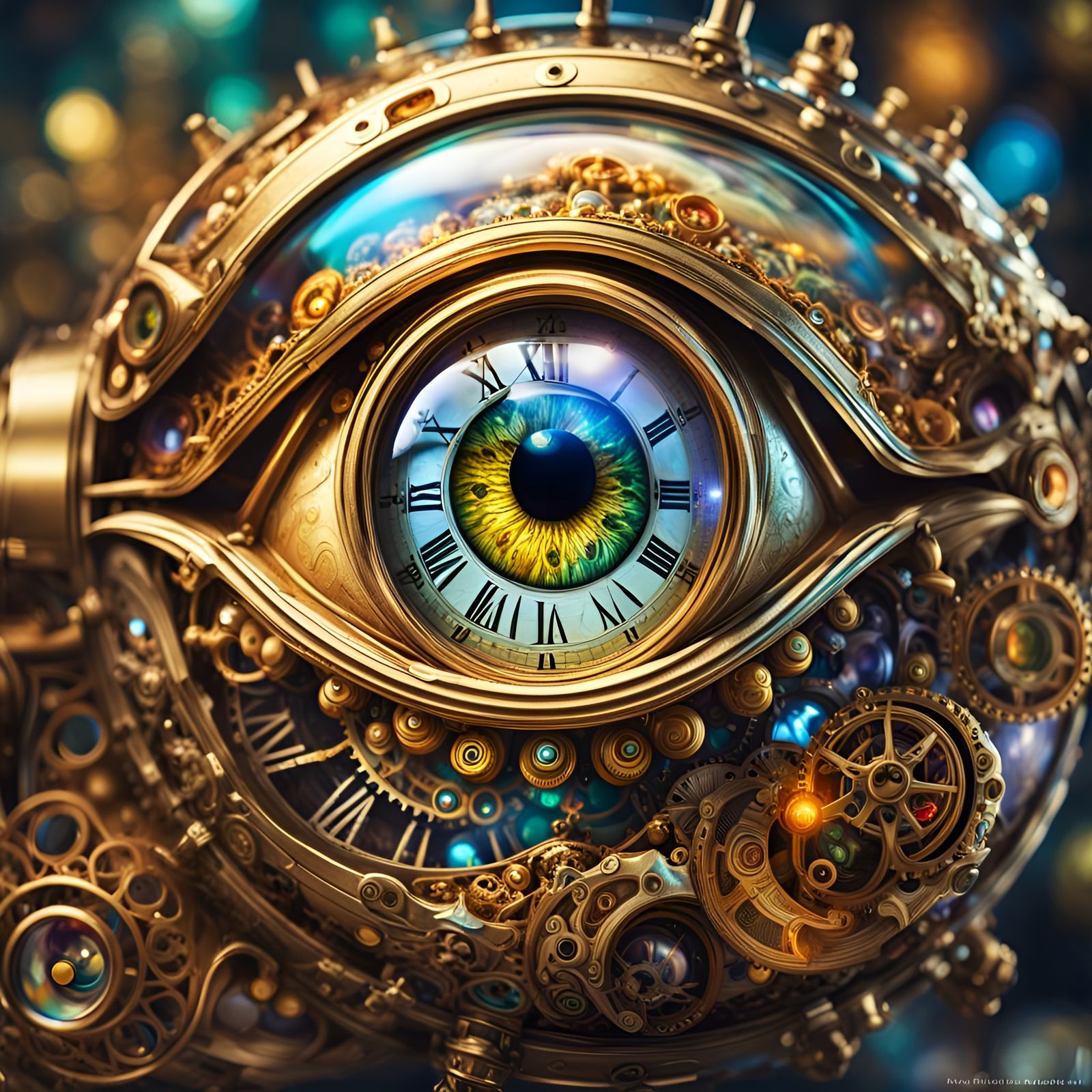 The eye of time  by @Menno