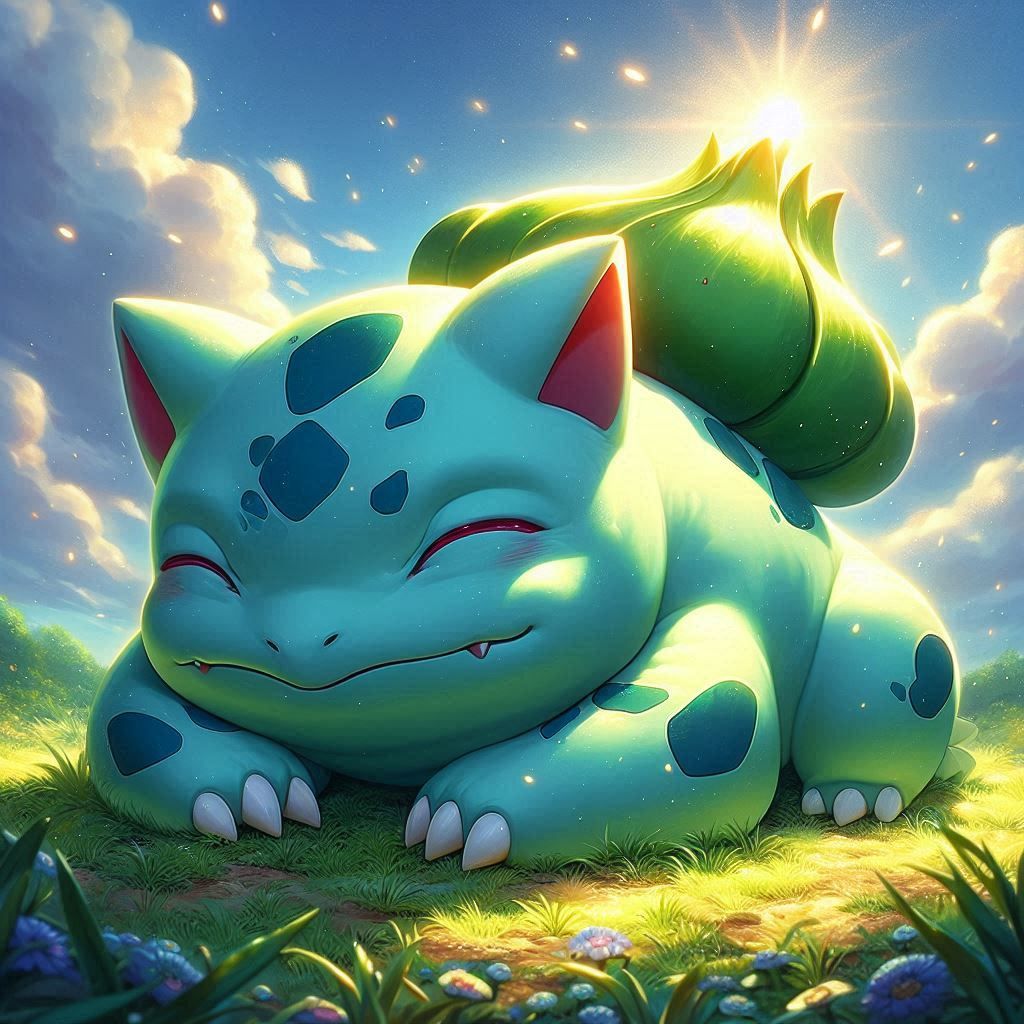 Basking Bulbasaur