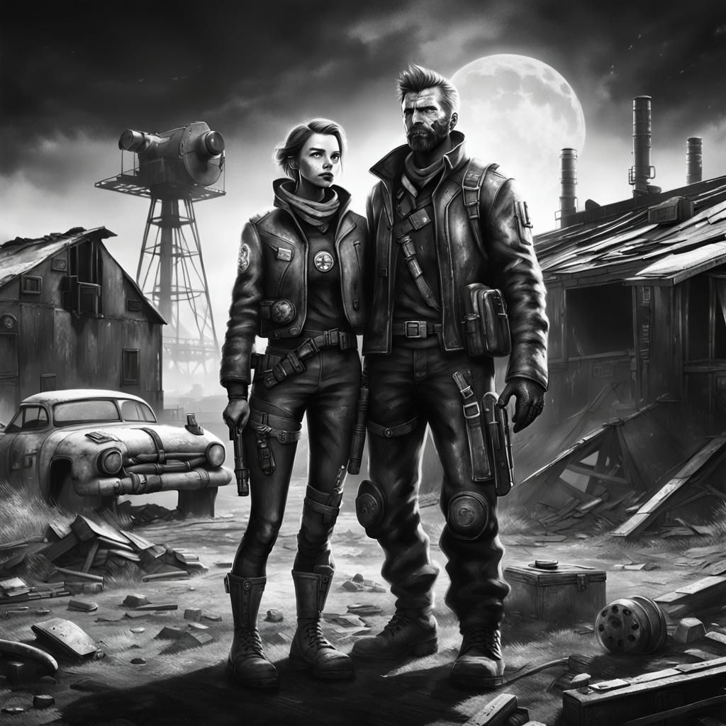 Old fallout portrait