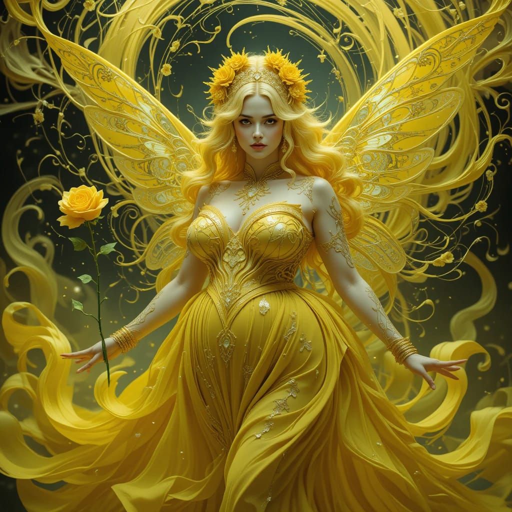 "Golden Fae Mother"