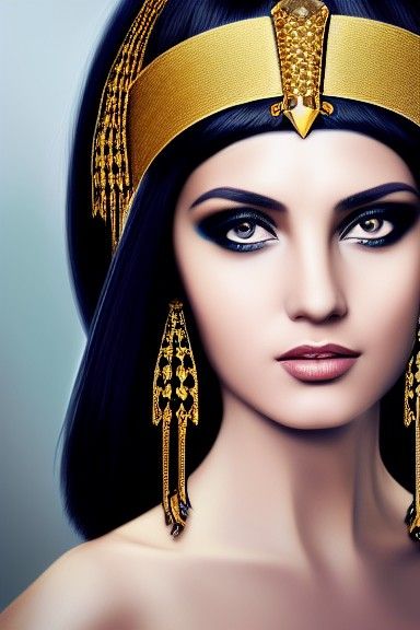 Beautiful Cleopatra - Ai Generated Artwork - Nightcafe Creator