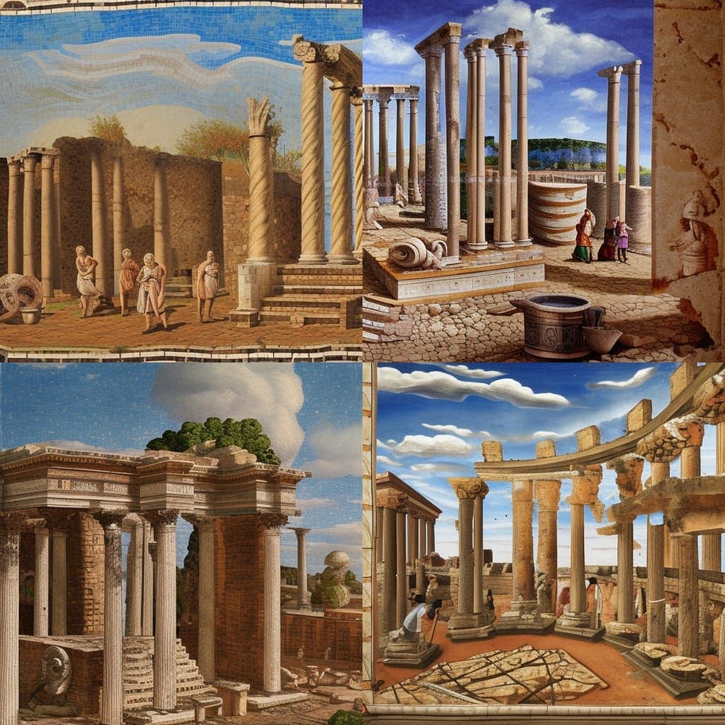 arqueologia AI Generated Artwork NightCafe Creator