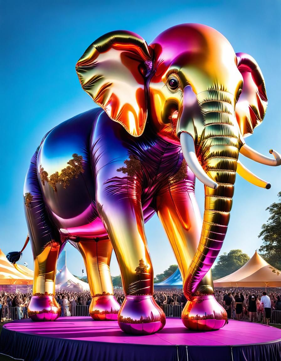 balloon elephant  by @Grumpy 