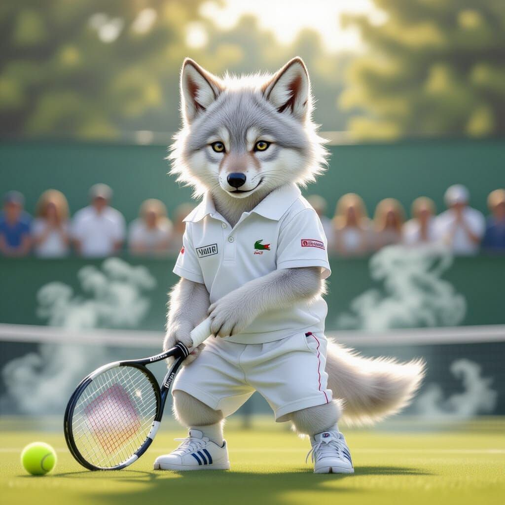 Wombledon Weekend. 🎾🐾 Future Champion  by @Barabashka