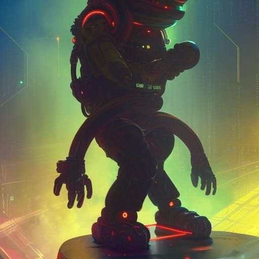 A Happy Cybernetic Sloth, dancing