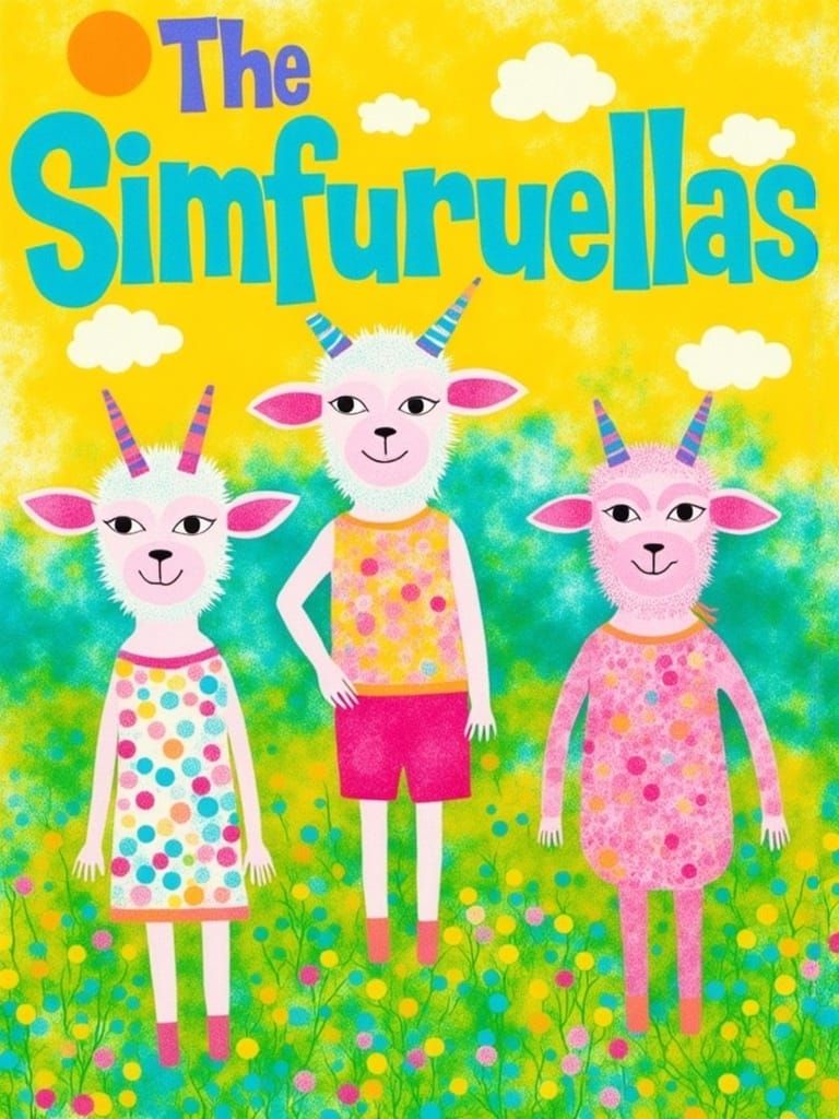 Sheep pop: "The Simfuruellas"