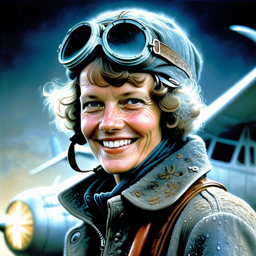 Amelia Earhart, First Woman Vice President of the National Aeronautic Association  by @IAP