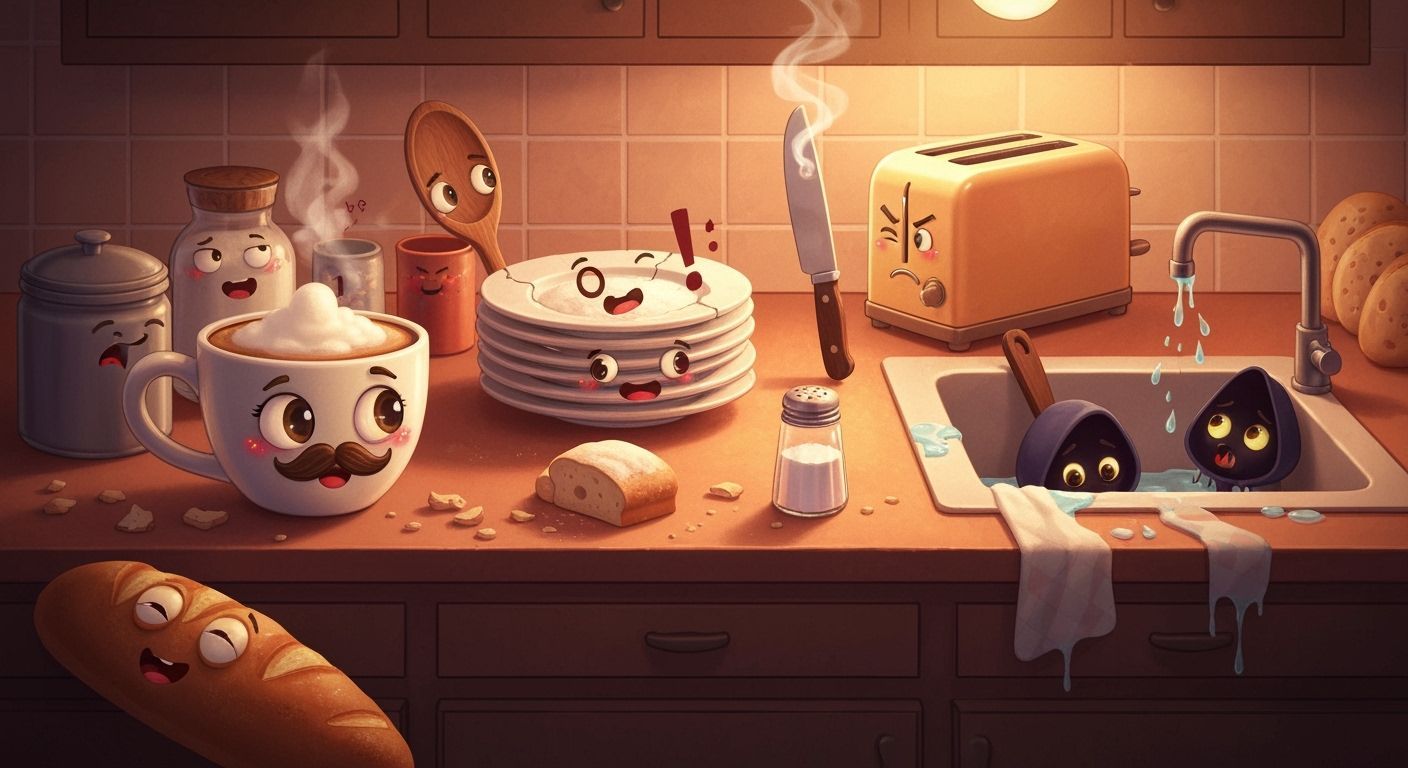 Funny kitchen  by @Vault 777