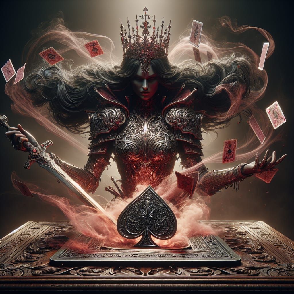 Queen of Spades-2 warrior queen