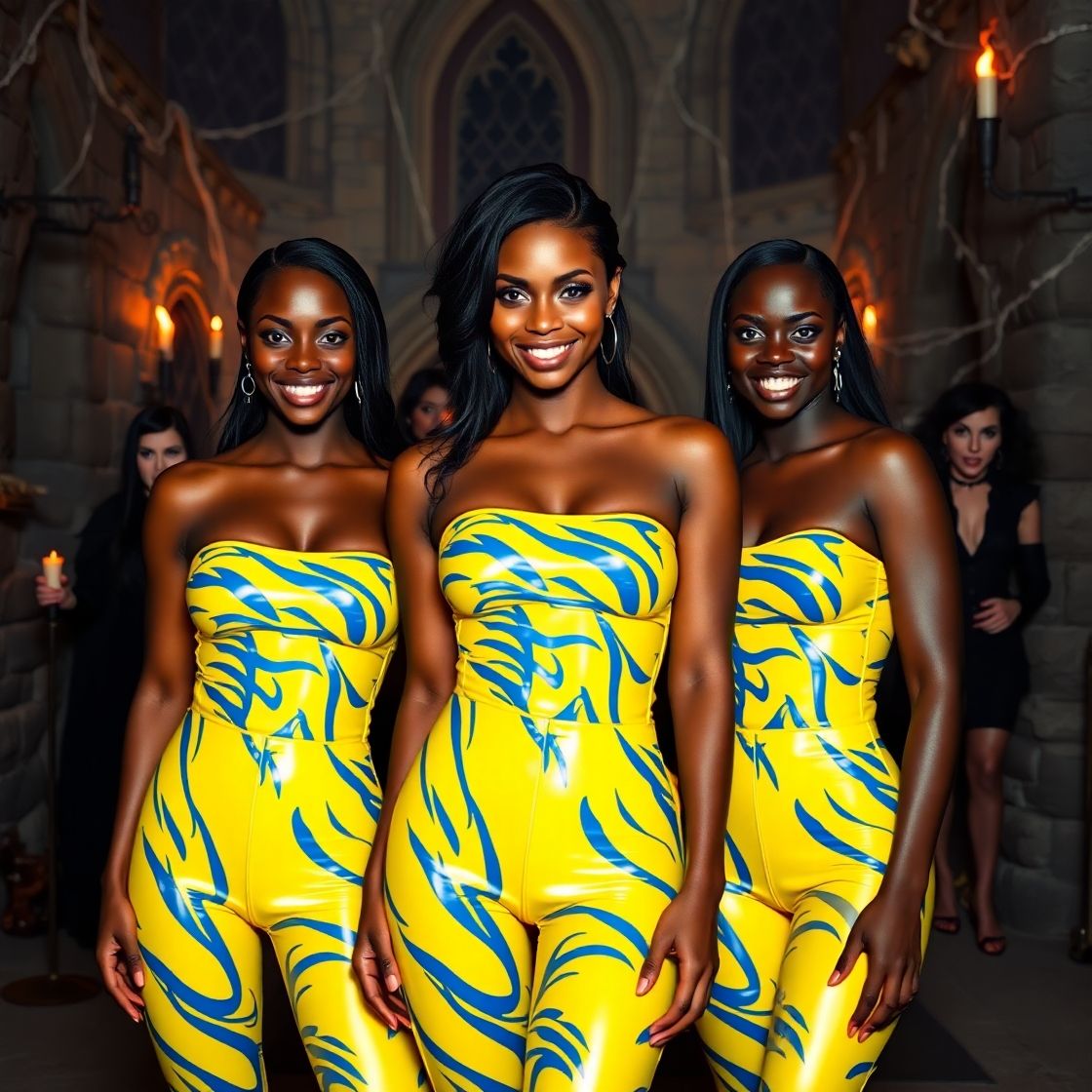 Inside Dracula's castle