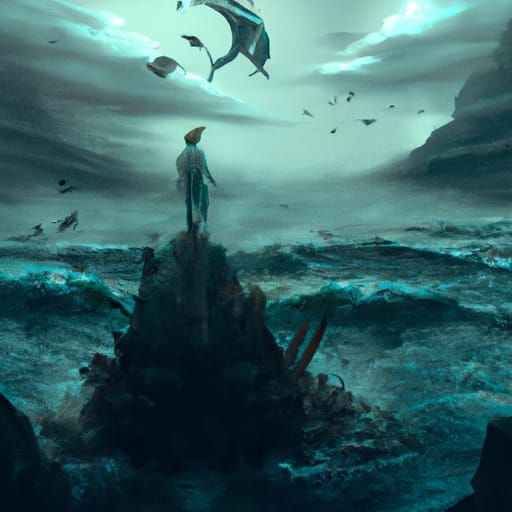 A soul whisked away by the sea