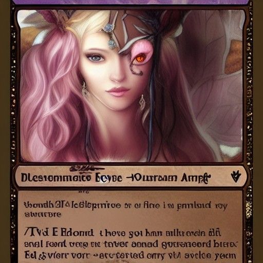 Eve as a fae