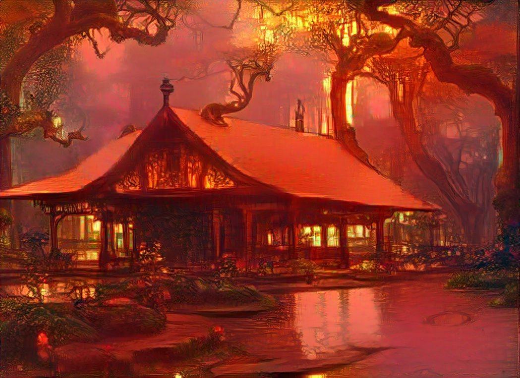 Tavern in the forest