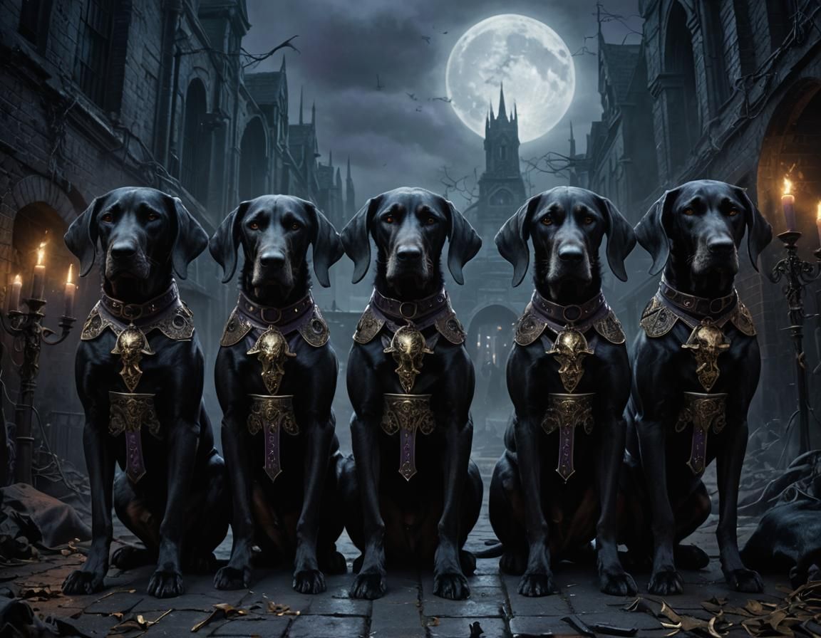 The Guard Hounds AI Generated Artwork NightCafe Creator