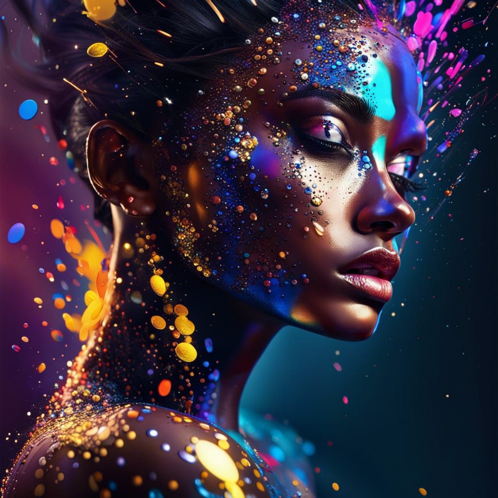 Splash of glitter