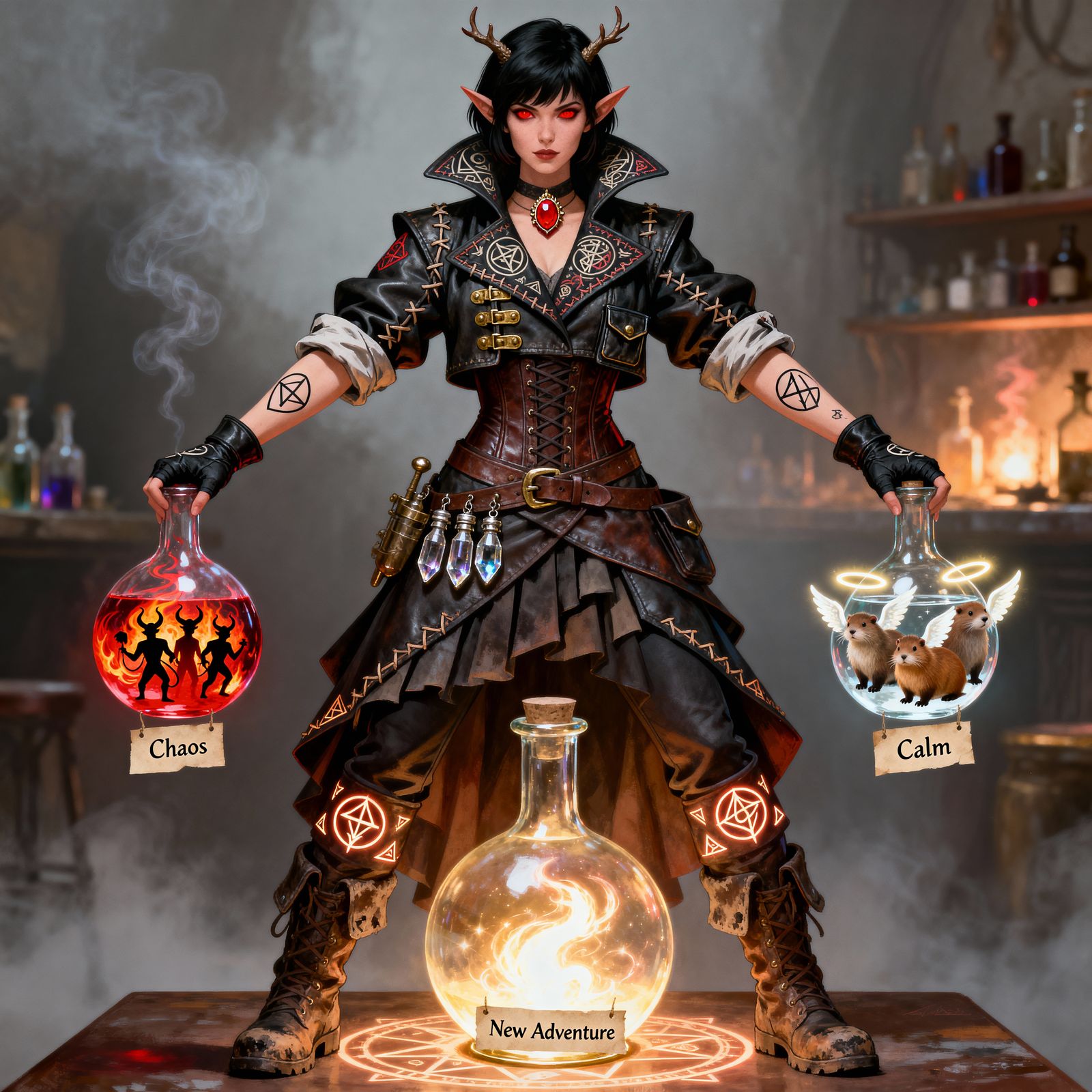 Balance is not found - it is crafted. [Backdoor Series]