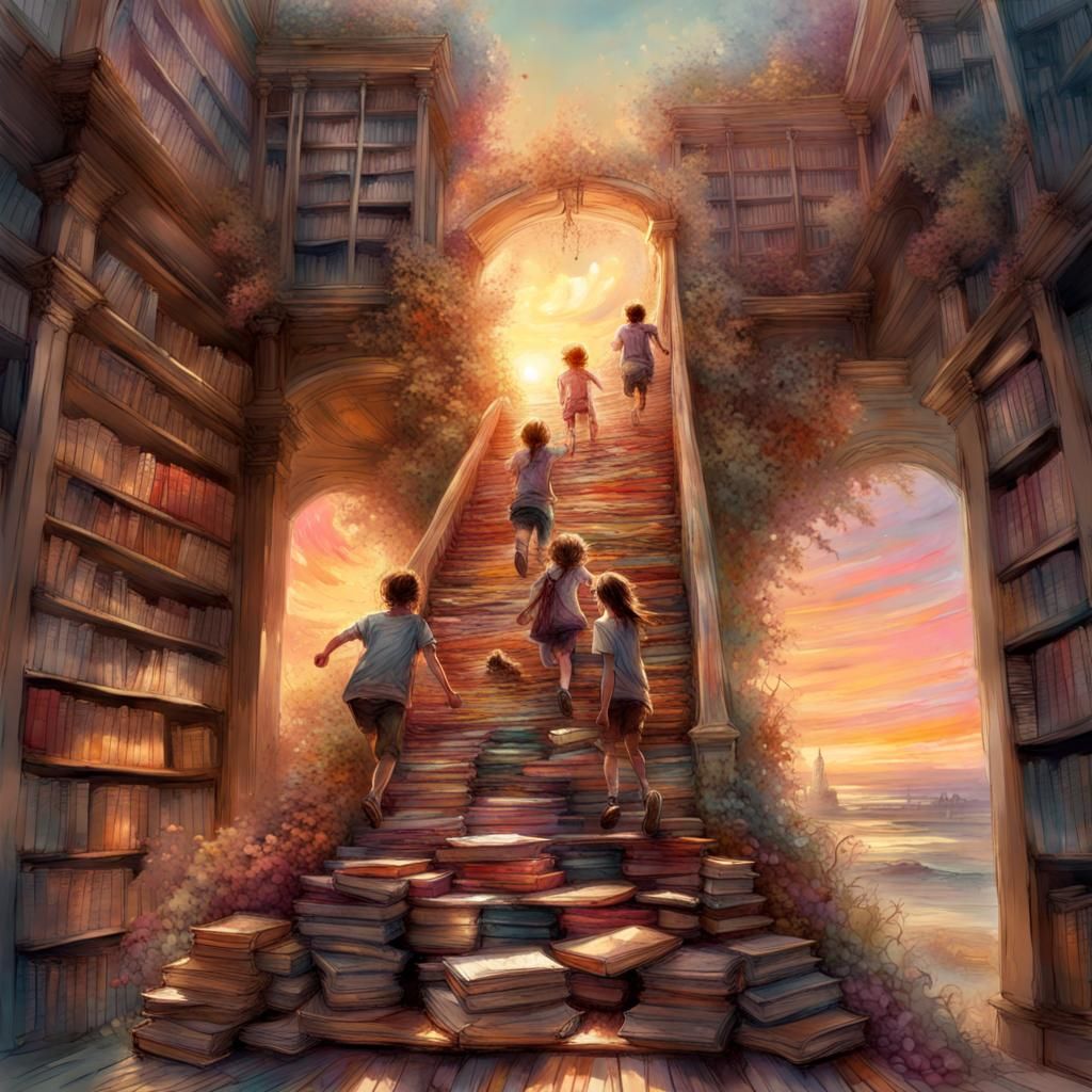 Reading transports you to incredible worlds.  by @Chester Clarke