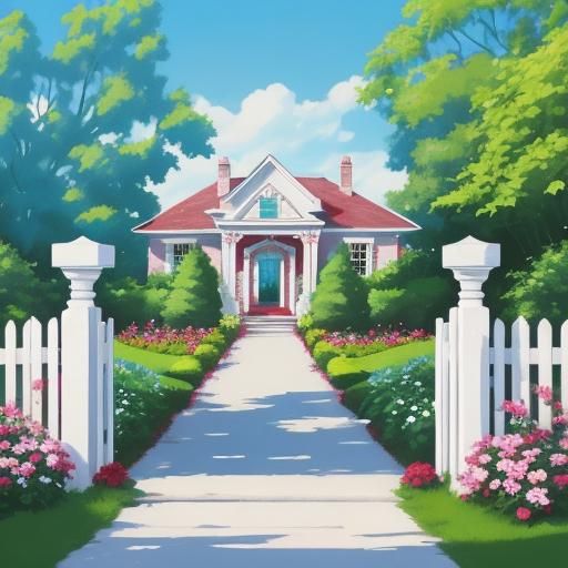 Close up, A beautiful Rose garden on Crimson White surrounde...