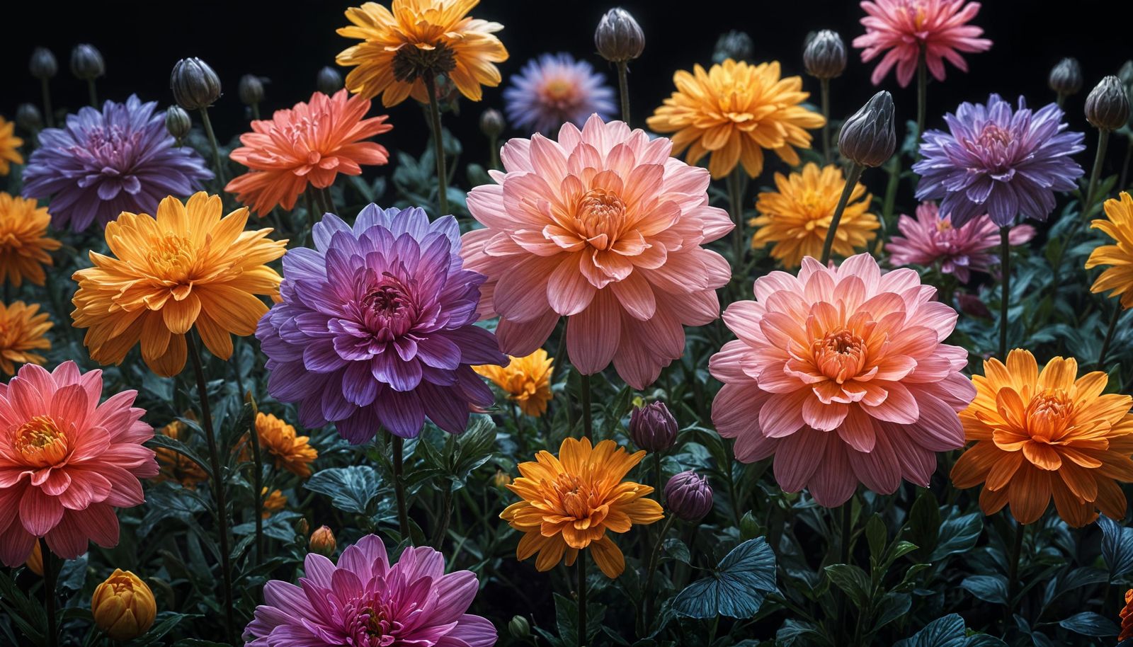 Dahlia Dreams  by @thingzmaker