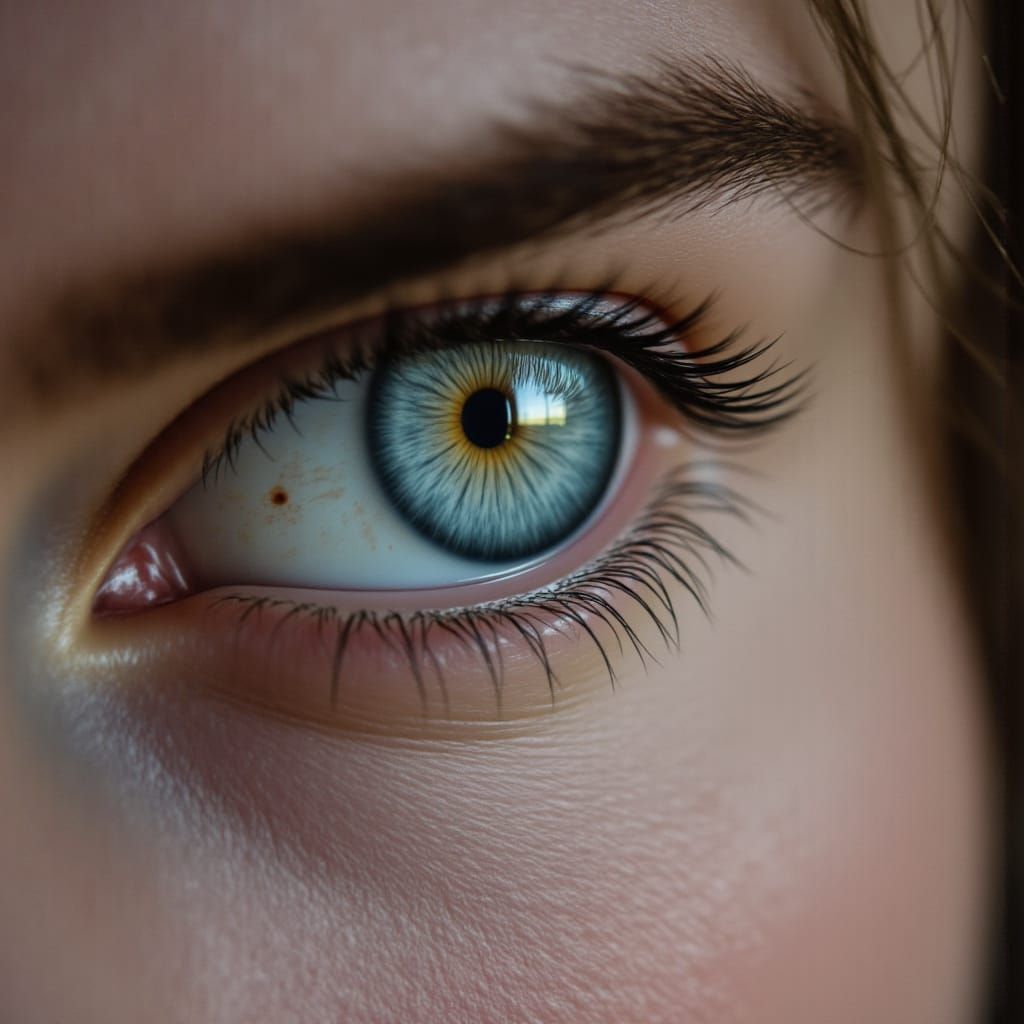 <lora:Sveta II:1.0> Ultra-realistic macro portrait of a woman’s eyes, occupying 90% of the frame. The irises are light gray, highly detailed...